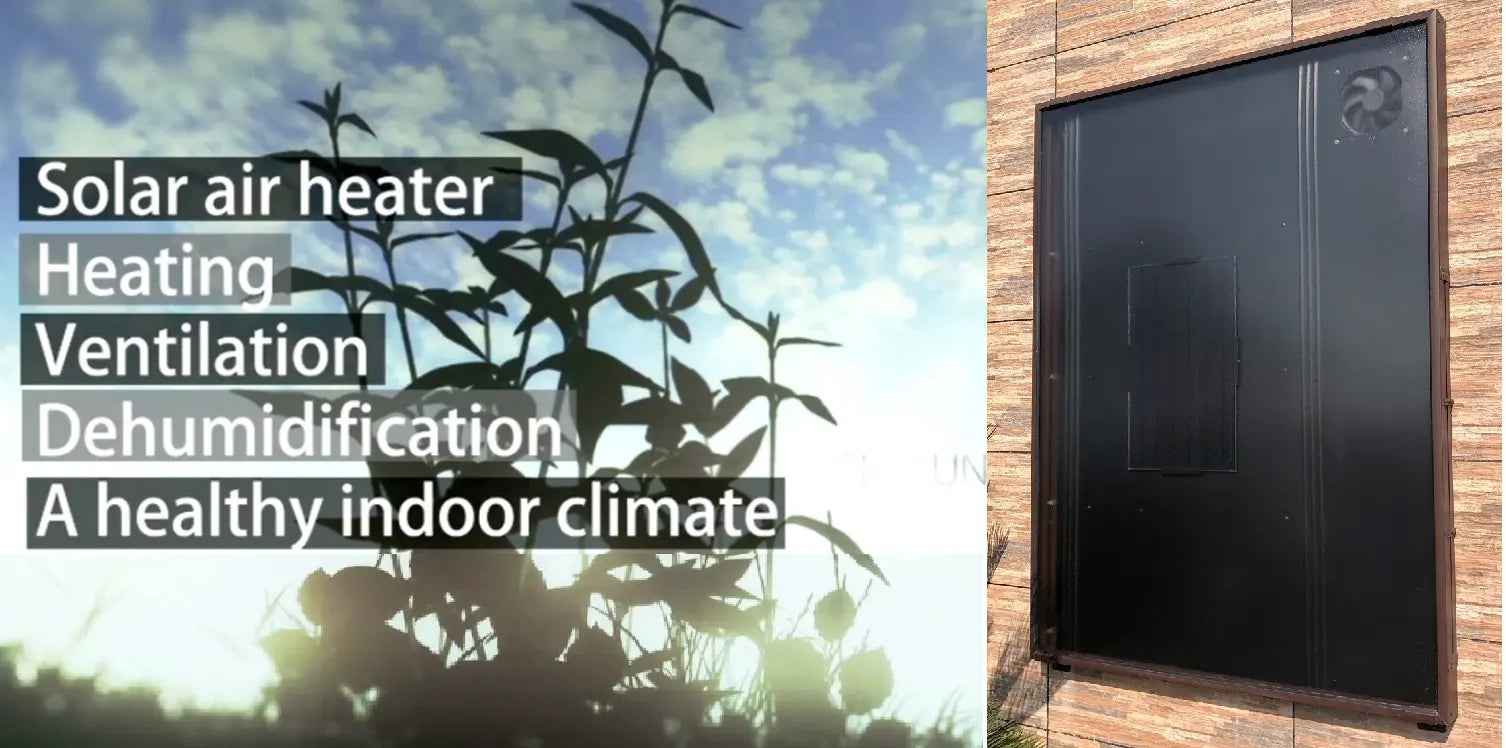 Funzione del riscaldatore ad aria solare Nakoair®