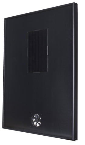 Collecteur d'air OS30 Aérotherme solaire, ventilateur d'air avec thermostat LCD : chauffage climatiseur Climatisation Extracteur Ventilateur Panneau Thermique Déshumidificateur Pompe à Chaleur Ventilation Déshumidification eau Grenier toit évent pignon