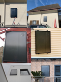 Luftkollektor OS22 Solarlufterhitzer, Luftventilator mit LCD-Thermostat: Heizung, Klimaanlage, Abluftventilator, Ventilator, Wärmepaneel, Luftentfeuchter, Wärmepumpe, Belüftung, Wasserentfeuchtung, Dachboden, Dachentlüftungsgiebel