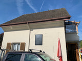 Luftkollektor OS22 Solarlufterhitzer, Luftventilator mit LCD-Thermostat: Heizung, Klimaanlage, Abluftventilator, Ventilator, Wärmepaneel, Luftentfeuchter, Wärmepumpe, Belüftung, Wasserentfeuchtung, Dachboden, Dachentlüftungsgiebel