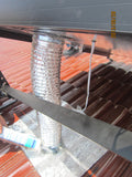 Roof air vent with multi-layer aluminum foil butyl waterproof tape for OS30/32/42; Dachentlüftungsöffnung mit mehrschichtigem wasserdichtem Butylband aus Aluminiumfolie für OS30/32/42