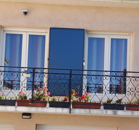 Luchtcollector OS42 Zonne-luchtverwarmer, luchtventilator met LCD-thermostaat: verwarming airconditioning Afzuigventilator Ventilator Thermisch paneel Ontvochtiger Warmtepomp Ventilatie Ontvochtiging water Zolderdak ontluchtingsgevel