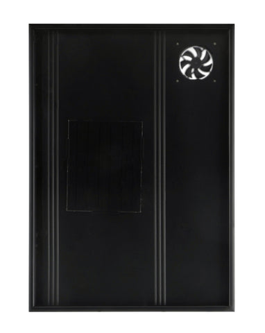 Z Air Collector OS22 Riscaldatore Solare, Ventilatore con Termostato LCD: Riscaldamento Aria Condizionata Condizionatore Estrattore Ventola Pannello Termico Deumidificatore Pompa di Calore Deumidificazione Acqua Attico Ventilazione del Tetto a due falde